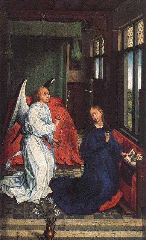 Rogier van der Weyden The Annunciation oil painting image